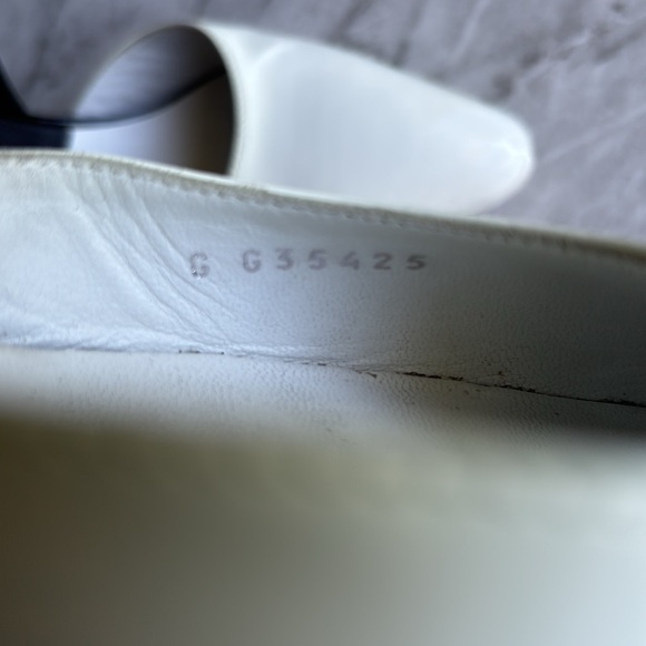 Chanel Black and White Women's block heels patent leather size 37 Resort 2020 - Picture 7 of 7